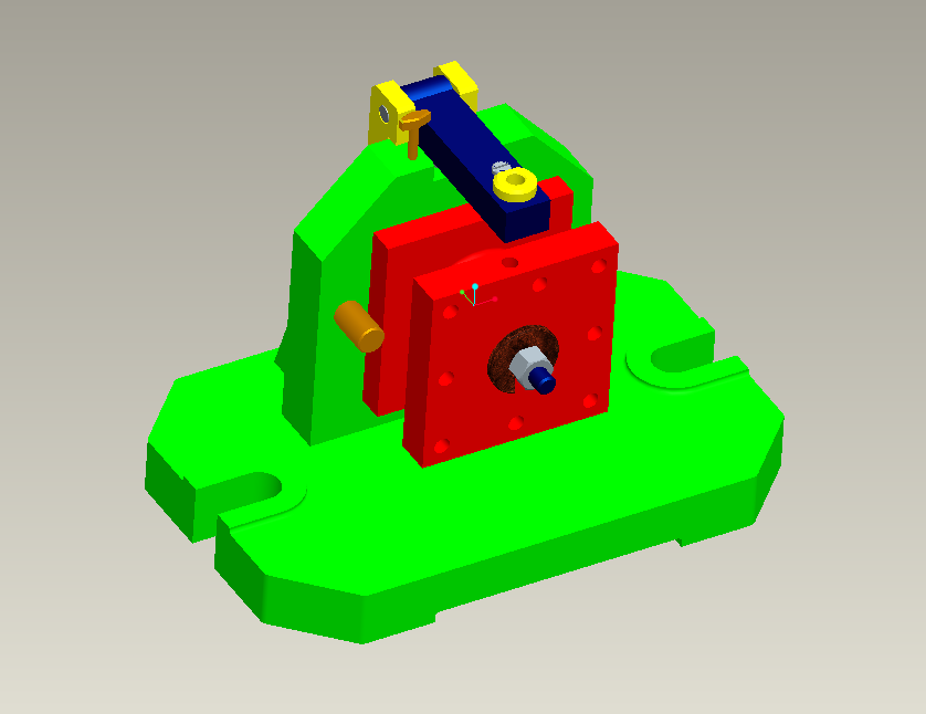 方刀架加工工艺及钻M12螺纹底孔夹具设计【含三维proe】